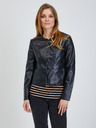 Orsay Crna ženska kožna jakna ORSAY