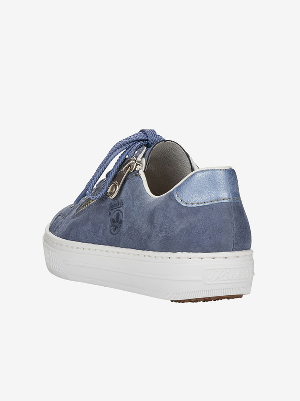 Rieker Rieker plave ženske tenisice od brušene kože