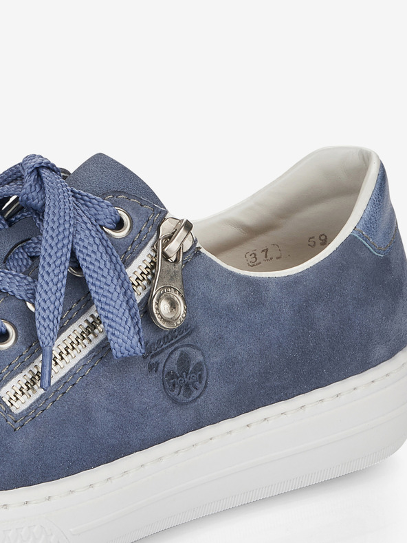 Rieker Rieker plave ženske tenisice od brušene kože