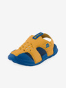 ALPINE PRO Plavo-žute dječje ljetne cipele ALPINE PRO BREDO