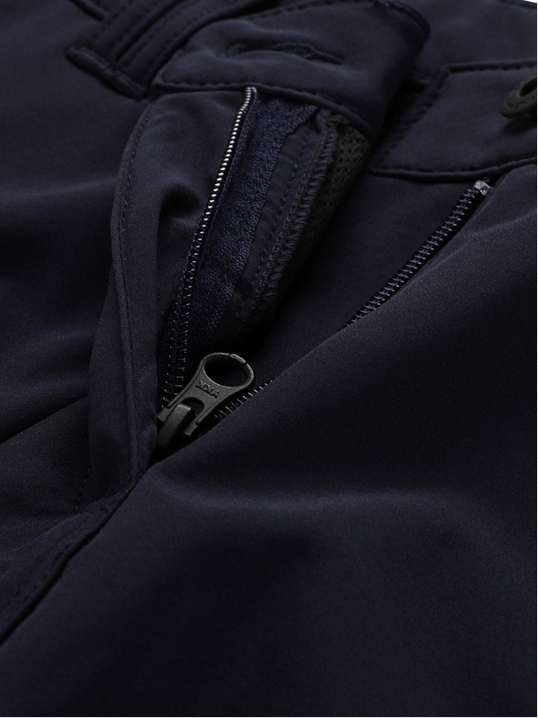 ALPINE PRO Tamnoplave ženske softshell hlače ALPINE PRO Shinara