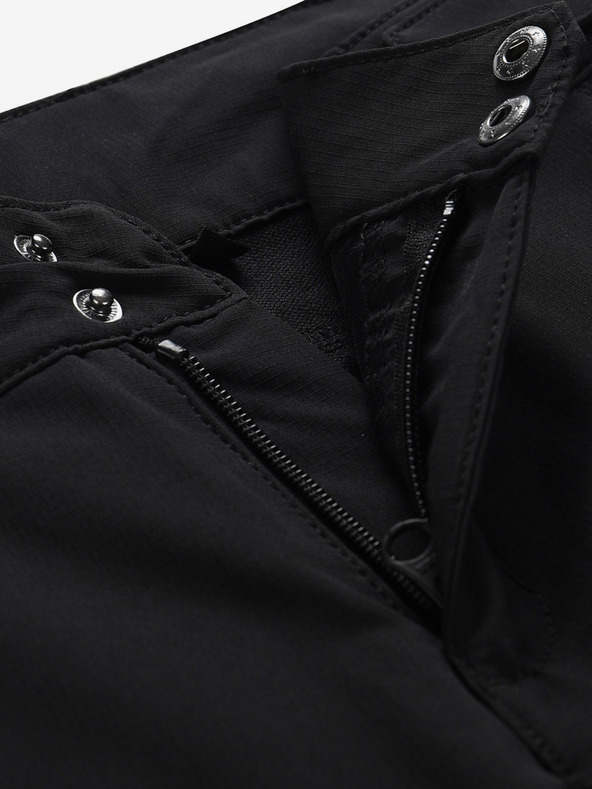 ALPINE PRO Ženske softshell hlače ALPINE PRO ENOBA crne