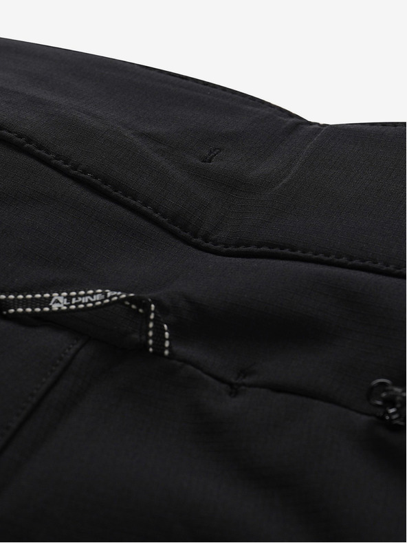 ALPINE PRO Ženske softshell hlače ALPINE PRO ENOBA crne