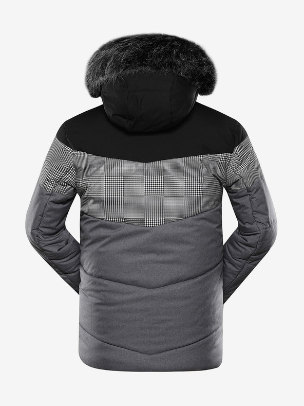 ALPINE PRO Muška jakna s ptx membranom ALPINE PRO SAPTAH siva