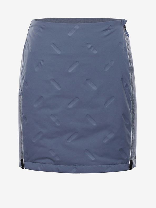 ALPINE PRO Ženska suknja s dwr obradom ALPINE PRO BABELA siva