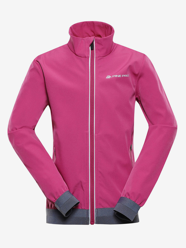 ALPINE PRO Ružičasta softshell jakna za djevojčice ALPINE PRO TYCHO