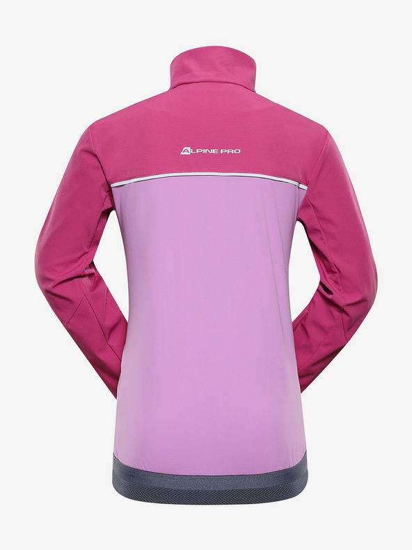ALPINE PRO Ružičasta softshell jakna za djevojčice ALPINE PRO TYCHO