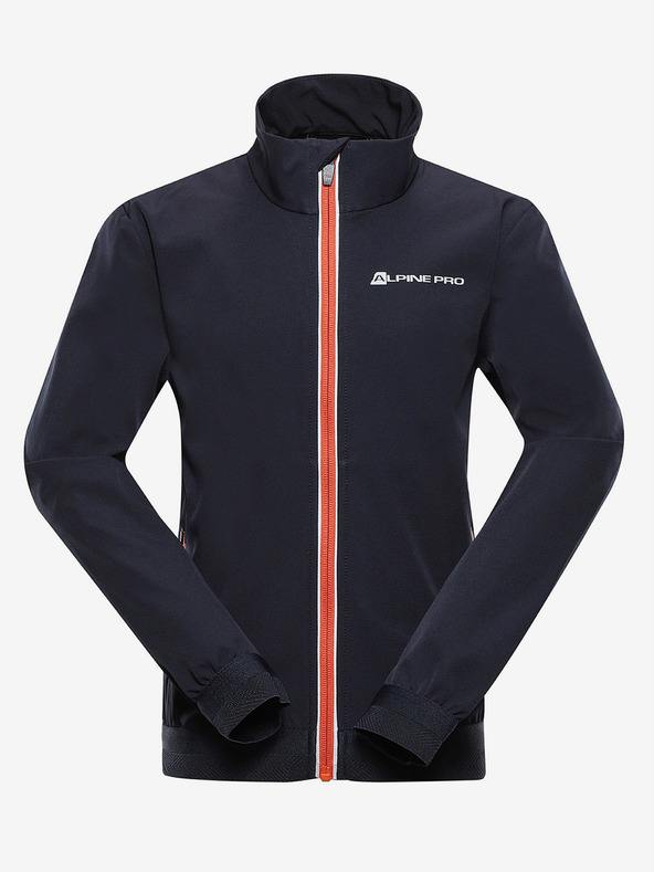 ALPINE PRO Narančasto-plava dječja softshell jakna ALPINE PRO TYCHO