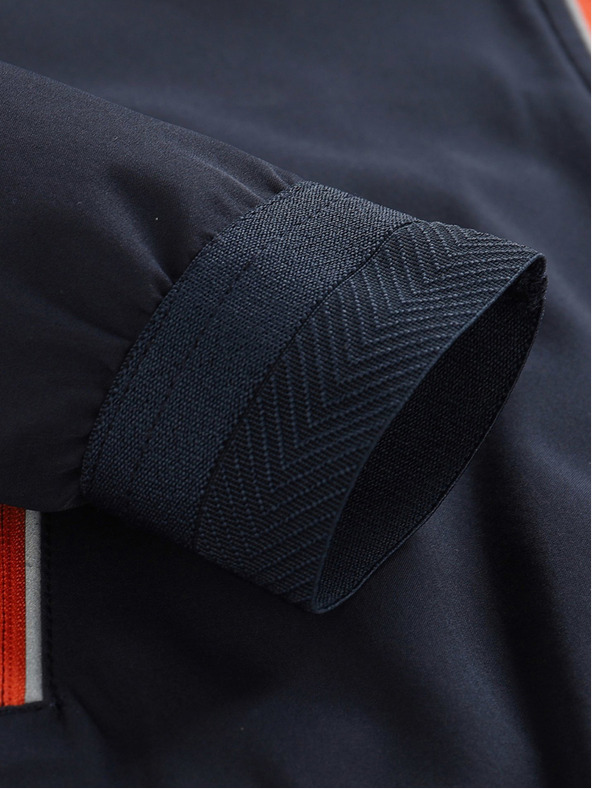 ALPINE PRO Narančasto-plava dječja softshell jakna ALPINE PRO TYCHO