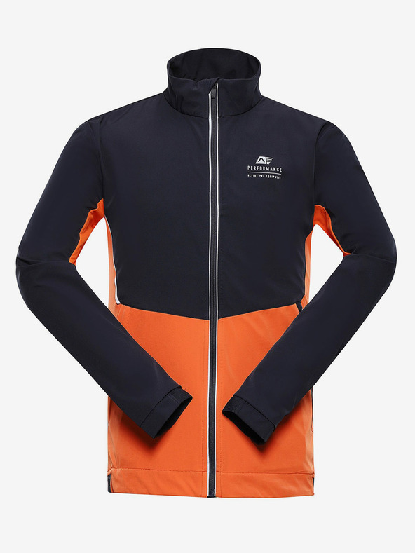 ALPINE PRO Plavo-narančasta muška softshell jakna ALPINE FOR TYCH