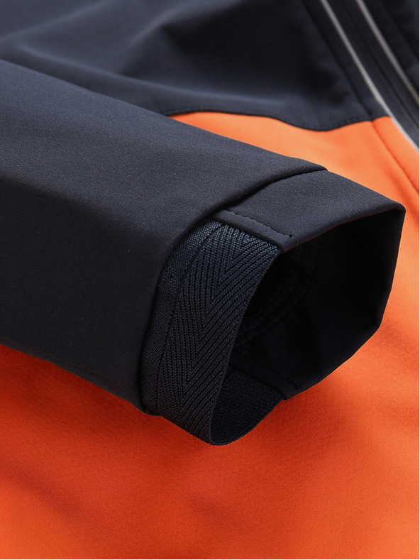 ALPINE PRO Plavo-narančasta muška softshell jakna ALPINE FOR TYCH