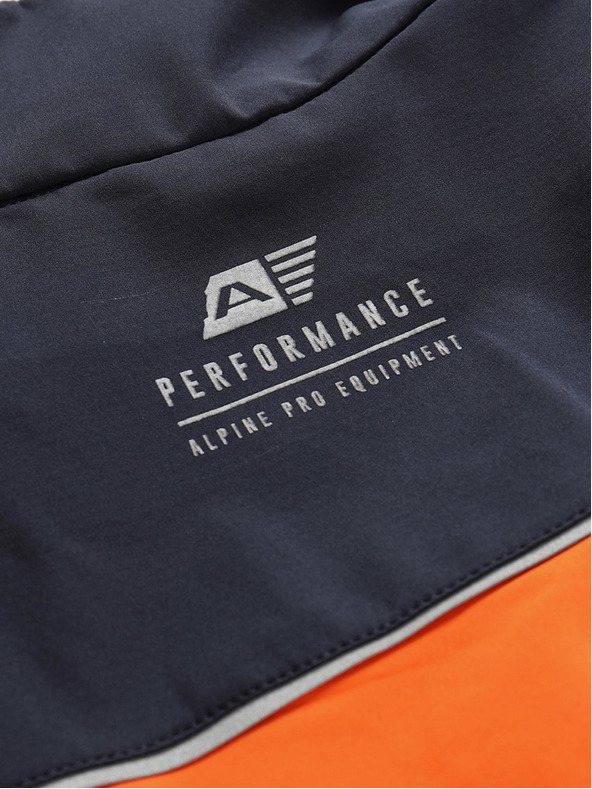 ALPINE PRO Plavo-narančasta muška softshell jakna ALPINE FOR TYCH