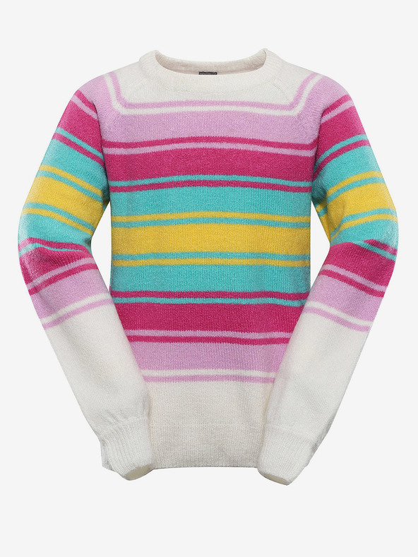 NAX Dječji prugasti pulover nax NAX NORDO bež