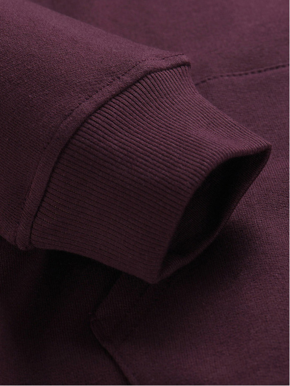 NAX Wine ženska osnovna majica s kapuljačom NAX Geoca