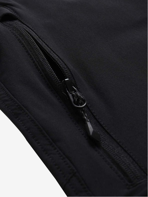 ALPINE PRO Crne muške softshell hlače ALPINE PRO Span