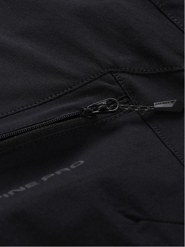 ALPINE PRO Crne ženske softshell hlače ALPINE PRO Spana