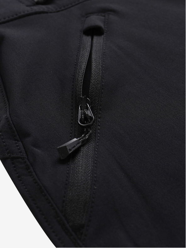 ALPINE PRO Crne ženske softshell hlače ALPINE PRO Spana