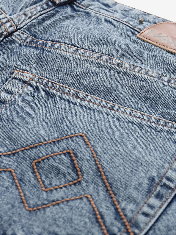 NAX Plave ženske traper kratke hlače NAX UKENA