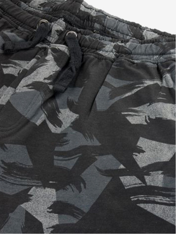 ALPINE PRO Crne muške hlače ALPINE PRO LOHER