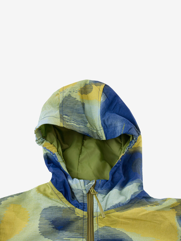 ALPINE PRO Plavo-zelena dječja vodootporna jakna ALPINE PRO GOZERO