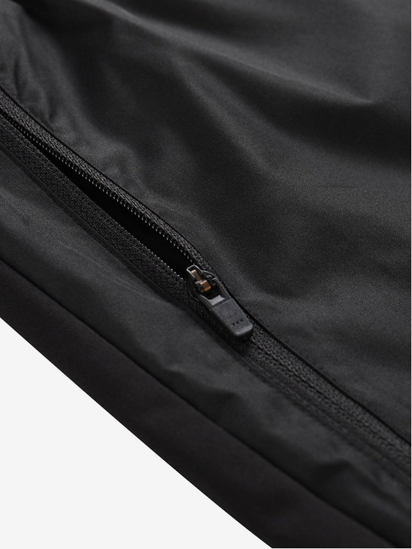 ALPINE PRO Crne muške brzosušeće hlače ALPINE FOR SAMUL