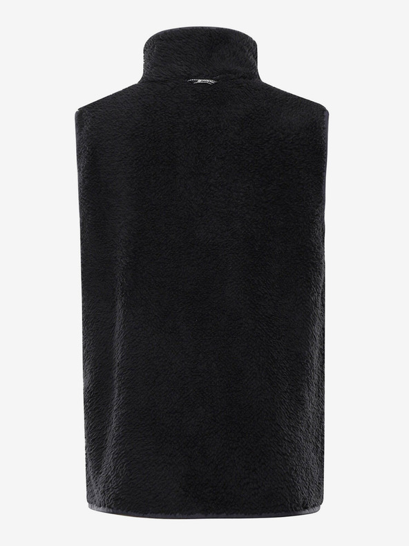 ALPINE PRO Crni dječji prsluk ALPINE ZA OKARO