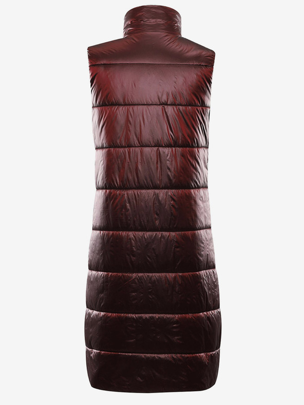 ALPINE PRO Wine ženski prošiveni zimski prsluk ALPINE PRO UREFA