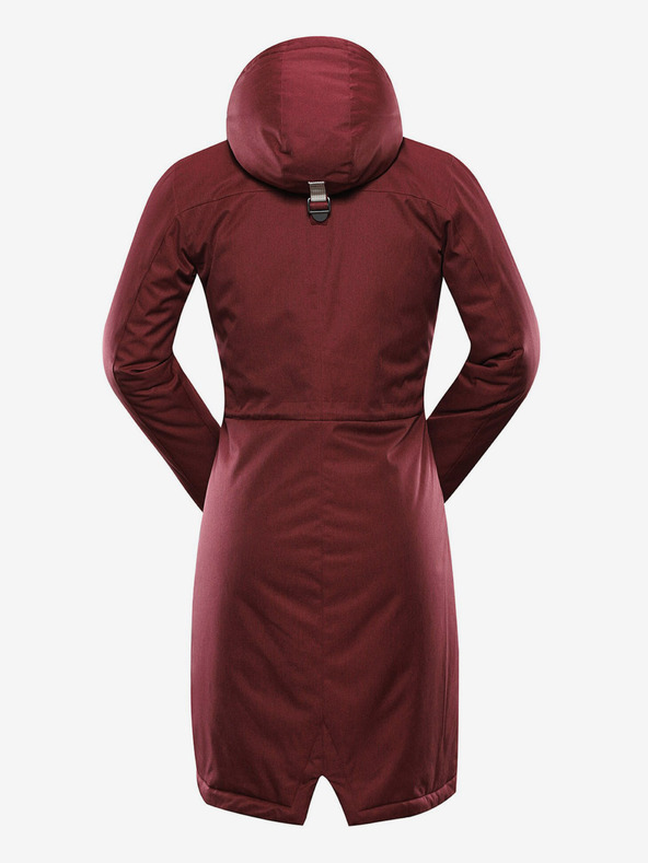 ALPINE PRO Wine ženski zimski kaput s membranom ALPINE ZA ADONU