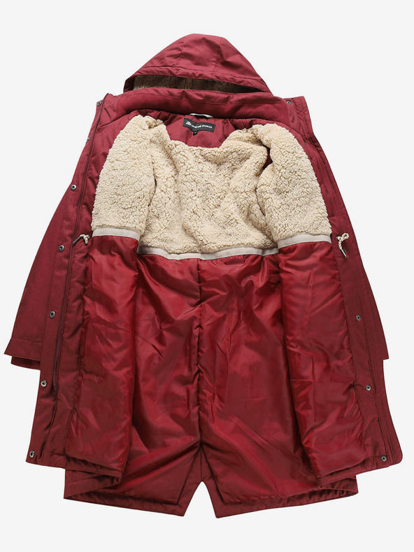 ALPINE PRO Wine ženski zimski kaput s membranom ALPINE ZA ADONU