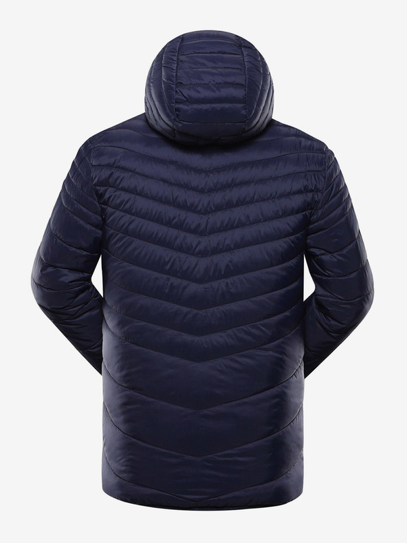 ALPINE PRO Smeđe-plava muška reverzibilna zimska jakna ALPINE PRO EROM