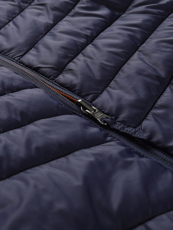 ALPINE PRO Smeđe-plava muška reverzibilna zimska jakna ALPINE PRO EROM