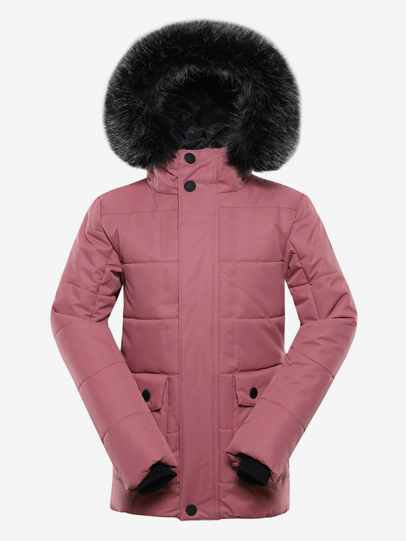 ALPINE PRO Ružičasta dječja zimska jakna ALPINE FOR EGYPO