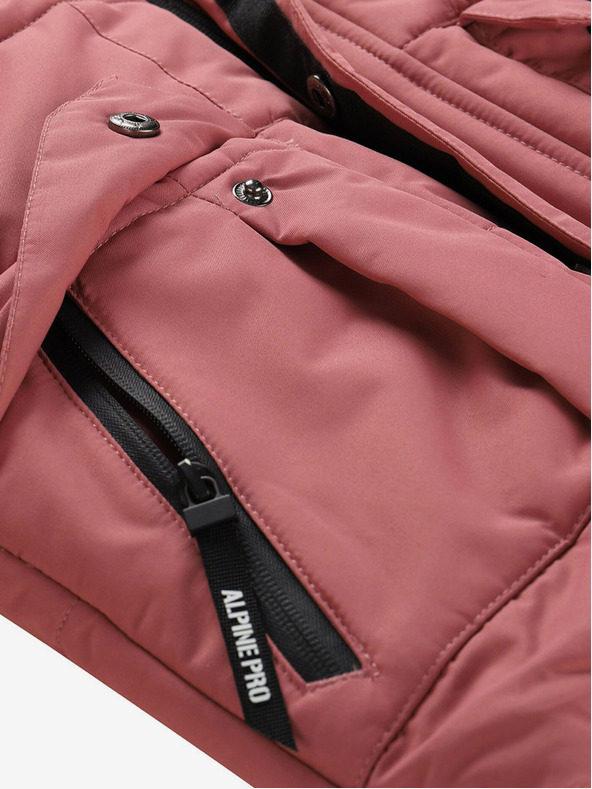 ALPINE PRO Ružičasta dječja zimska jakna ALPINE FOR EGYPO