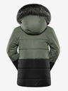ALPINE PRO Crno-zelena dječja zimska jakna ALPINE PRO EGYPO