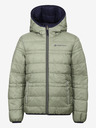 ALPINE PRO Khaki-plava dječja dvostrana zimska jakna ALPINE PRO EROMO