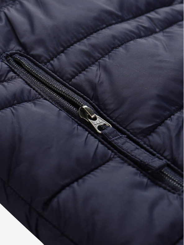 ALPINE PRO Khaki-plava dječja dvostrana zimska jakna ALPINE PRO EROMO