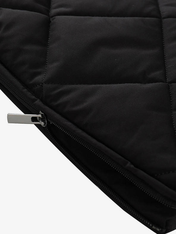 ALPINE PRO Crni ženski zimski proštepani kaput ALPINE PRO GOSBERA