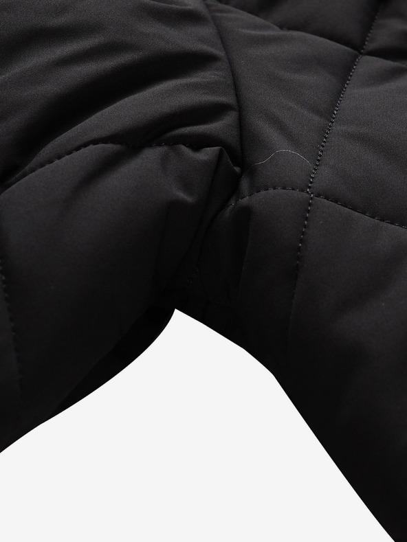 ALPINE PRO Crni ženski zimski proštepani kaput ALPINE PRO GOSBERA