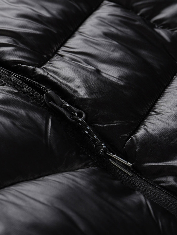 ALPINE PRO Crni ženski zimski proštepani kaput ALPINE PRO OREFA