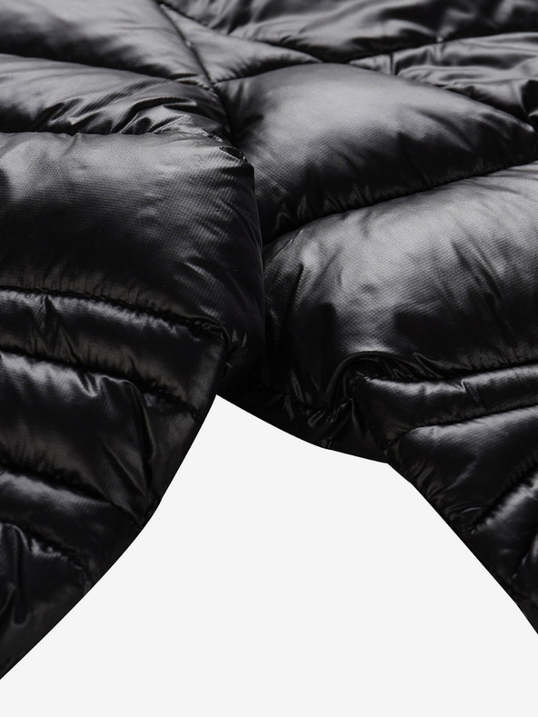 ALPINE PRO Crni ženski zimski proštepani kaput ALPINE PRO OREFA