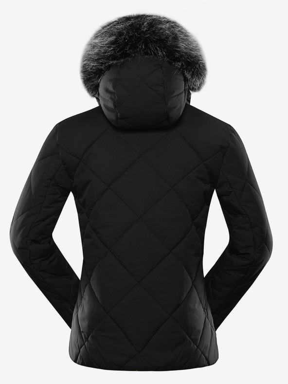 ALPINE PRO Crna ženska zimska jakna ALPINE PRO LODERA