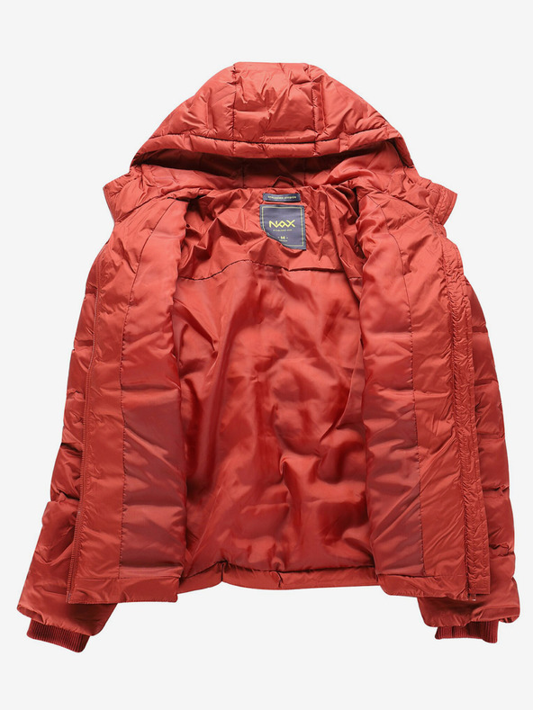 NAX Smeđa ženska zimska prošivena jakna NAX RAFFA