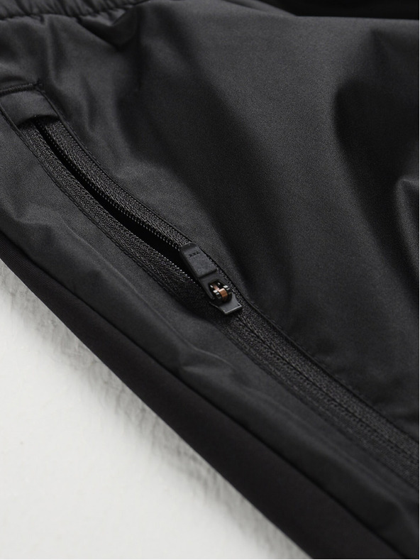 ALPINE PRO Crne ženske brzosušeće sportske hlače ALPINE PRO SAMULA