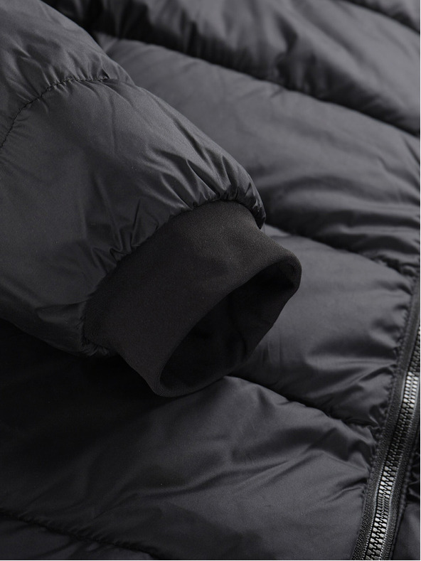 ALPINE PRO Crna muška zimska prošivena jakna ALPINE PRO ROGIT