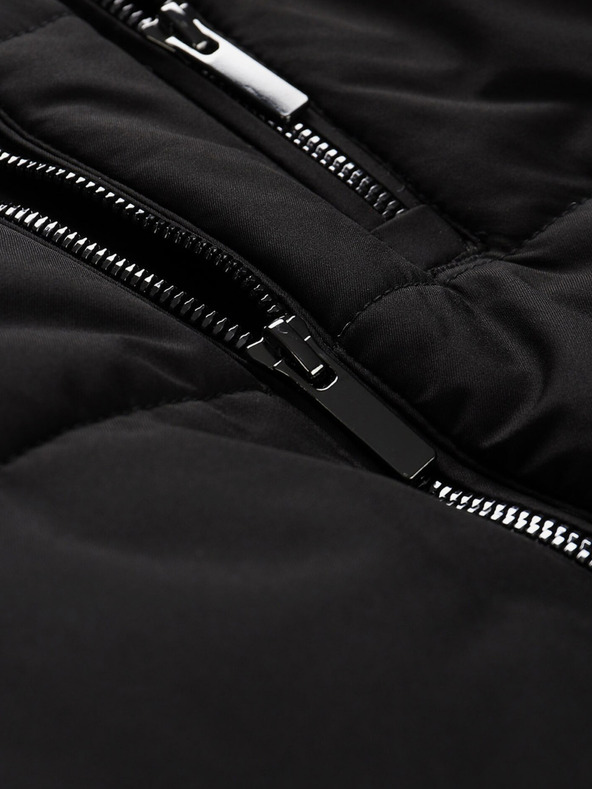 ALPINE PRO Crna muška zimska jakna ALPINE PRO LODER