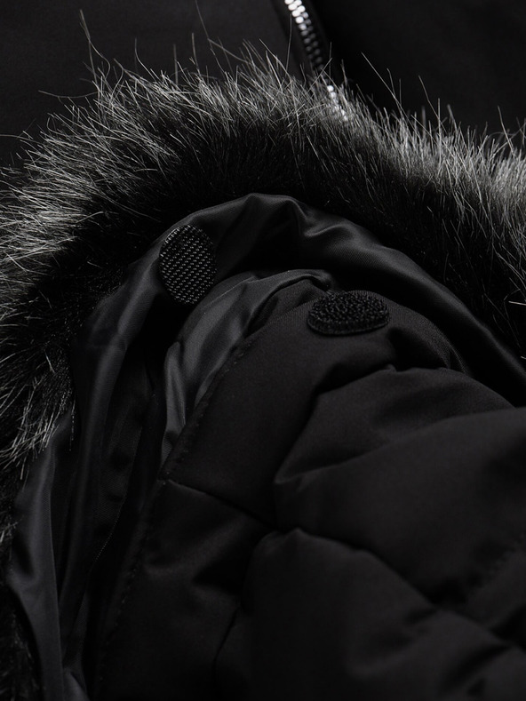 ALPINE PRO Crna muška zimska jakna ALPINE PRO LODER