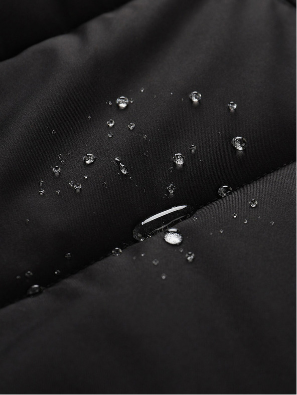 ALPINE PRO Crna muška zimska jakna ALPINE PRO LODER