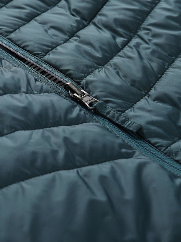 ALPINE PRO Bijelo-zelena muška reverzibilna zimska jakna ALPINE PRO EROM