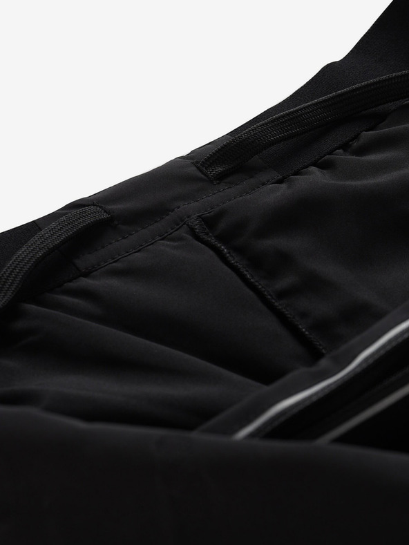 ALPINE PRO Crne muške sportske kratke hlače ALPINE PRO WERM