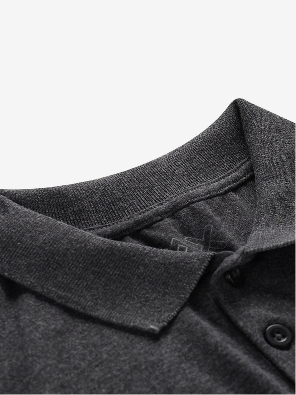 NAX Tamno siva muška base polo majica NAX HOFED